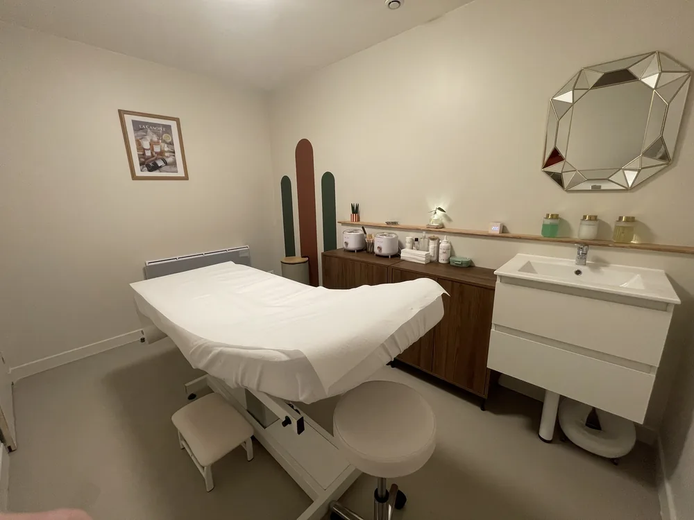 Une cabine de soin
