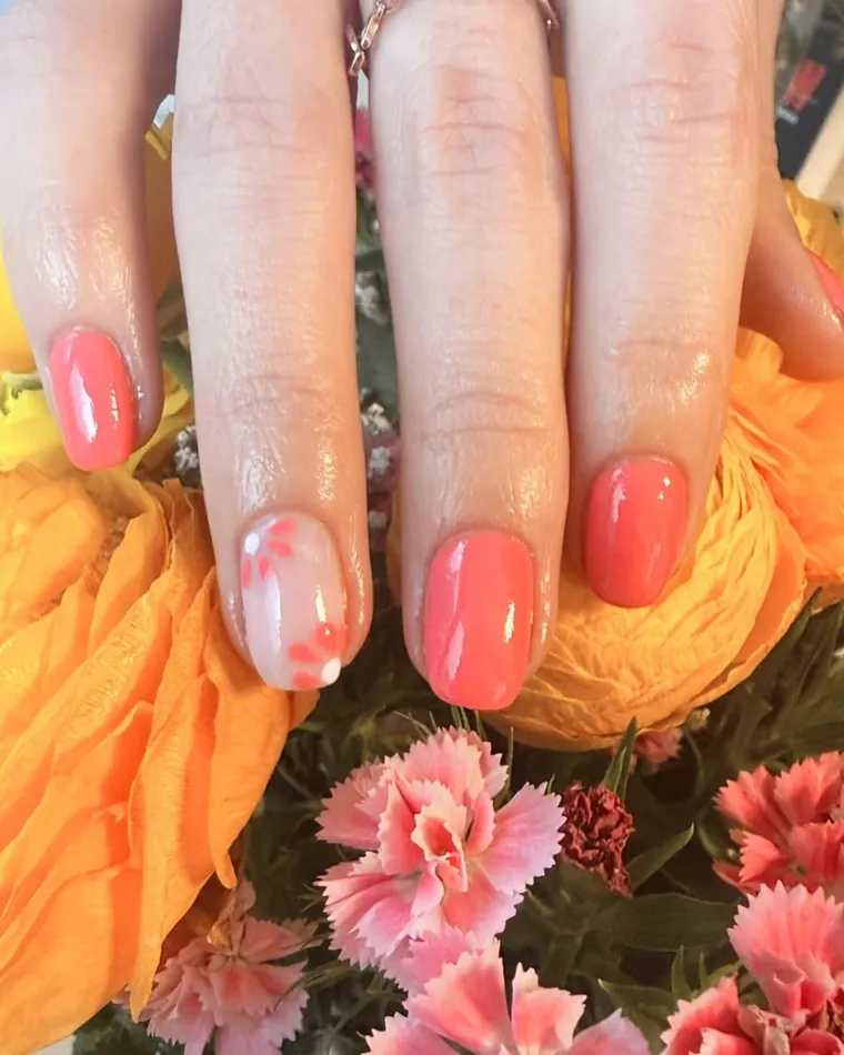Onglerie rose
